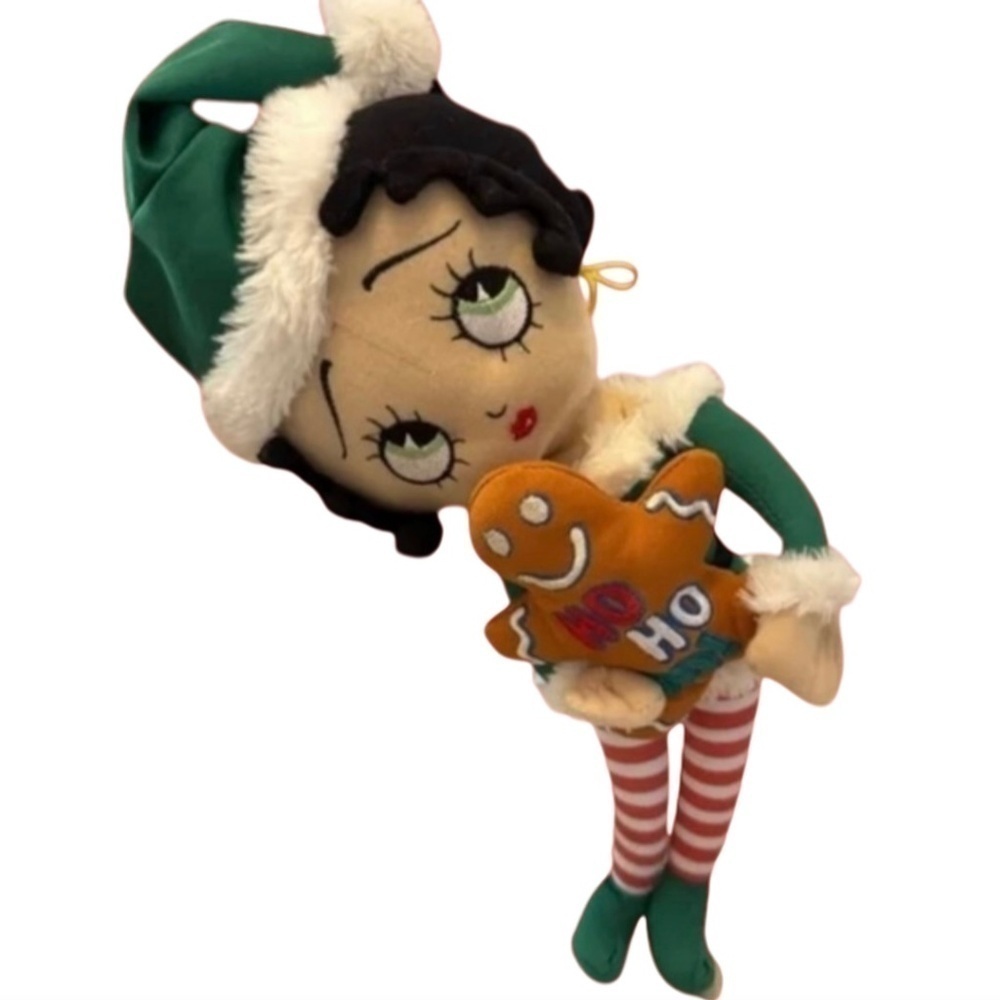 Betty Boop Sugarloaf Plush Rag Doll Gingerbread Cookie